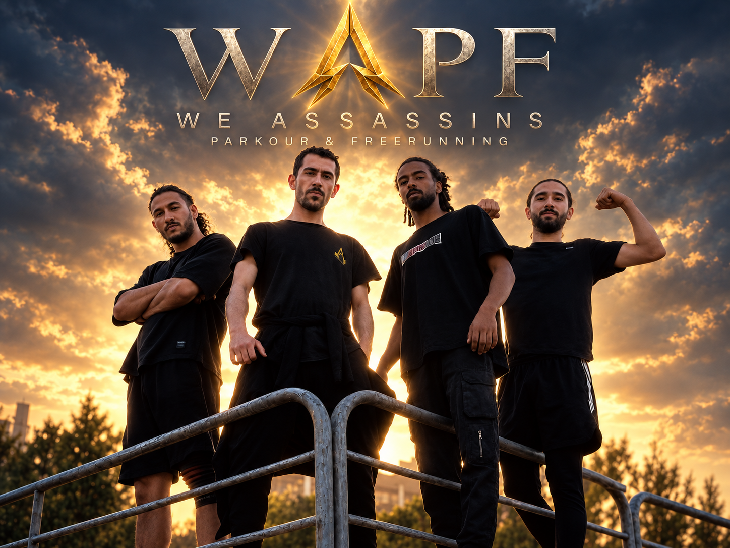 صورة فريق WAPF بأسلوب سينمائي